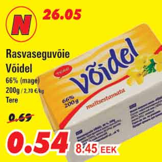 Allahindlus - Rasvaseguvõie Võidel