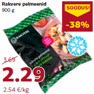 Allahindlus - Rakvere pelmeenid 900 g