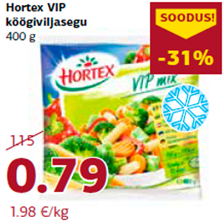 Allahindlus - Hortex VIP köögiviljasegu 400 g