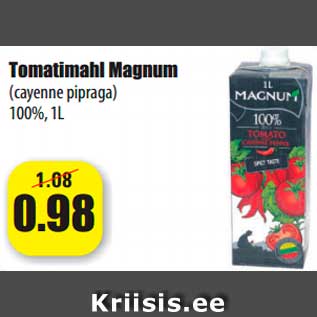 Скидка - Томатный сок Magnum