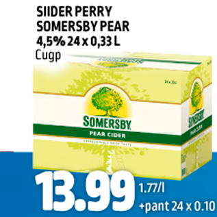 Allahindlus - SIIDER PERRY SOMERSBY PEAR