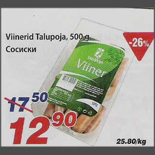 Скидка - Сосиски