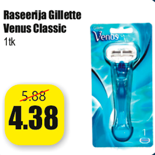Allahindlus - Raseerija Gillette Venus Classic 1tk