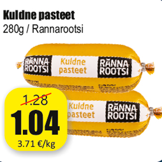 Allahindlus - Kuldne pasteet