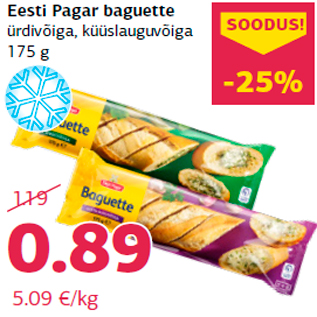 Allahindlus - Eesti Pagar baguette
