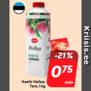 Allahindlus - Keefir Hellus, Tere, 1 kg