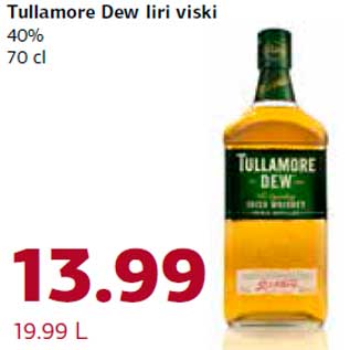 Allahindlus - Tullamore Dew Iiri viski