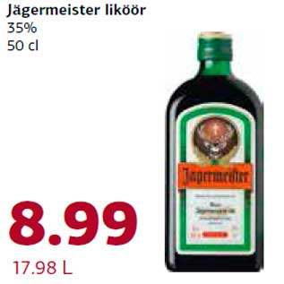 Allahindlus - Jägermeister liköör