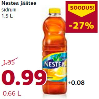 Allahindlus - Nestea jäätee