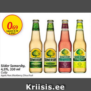 Allahindlus - Siider Somersby