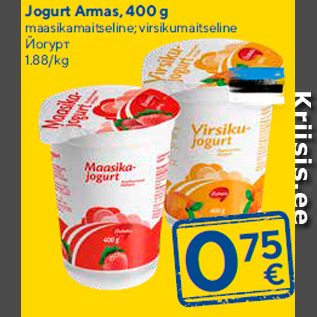 Allahindlus - Jogurt Armas, 400 g