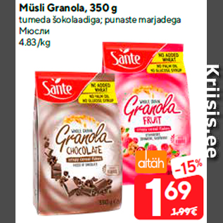 Allahindlus - Müsli Granola, 350 g