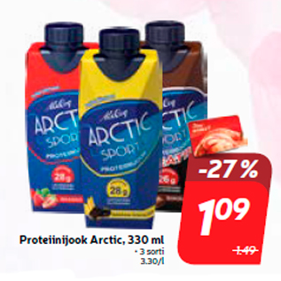 Скидка - Протеиновый напиток Arctic, 330 мл