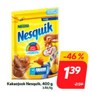 Скидка - Напиток какао Nesquik, 400 г