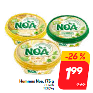 Allahindlus - Hummus Noa, 175 g