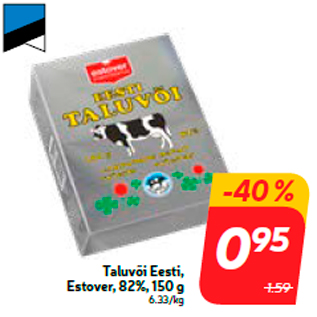 Allahindlus - Taluvõi Eesti, Estover, 82%, 150 g
