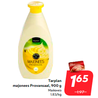 Allahindlus - Tarplan majonees Provansaal, 900 g