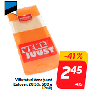 Allahindlus - Viilutatud Vene juust Estover, 28,5%, 500 g