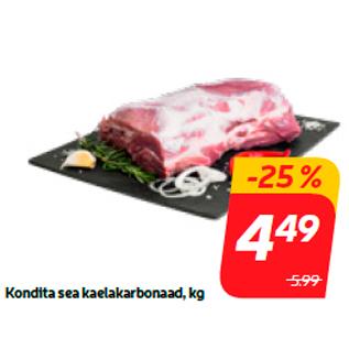 Allahindlus - Kondita sea kaelakarbonaad, kg