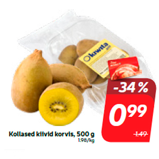 Allahindlus - Kollased kiivid korvis, 500 g