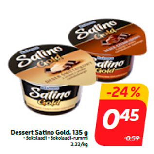 Allahindlus - Dessert Satino Gold, 135 g