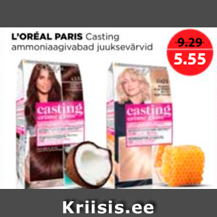 Скидка - Краски для волос без аммиака Casting L´OREAL PARIS