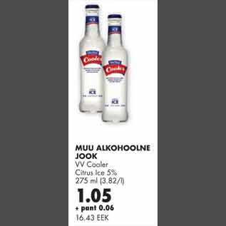 Allahindlus - Muu alkohoolne jook VV Cooler Citrus Ice