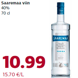 Allahindlus - Saaremaa viin 40% 70 cl