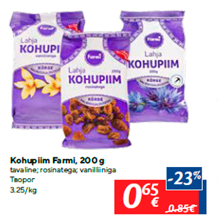 Allahindlus - Kohupiim Farmi, 200 g