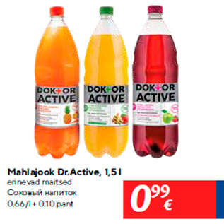 Allahindlus - Mahlajook Dr.Active, 1,5 l