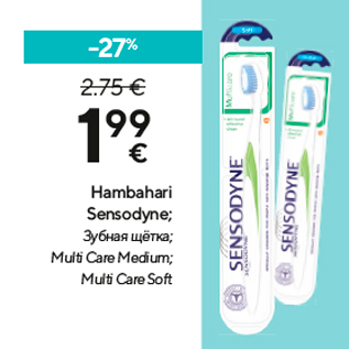 Allahindlus - Hambahari Sensodyne