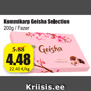 Allahindlus - Kommikarp Geisha Selection