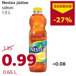 Allahindlus - Nestea jäätee