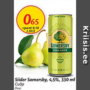 Allahindlus - Siider Somersby