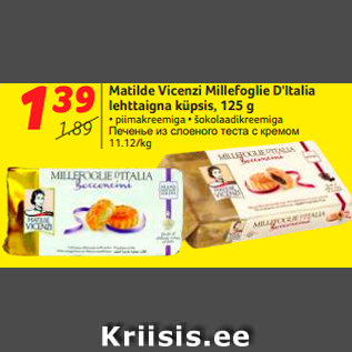 Allahindlus - Matilde Vicenzi Millefoglie D