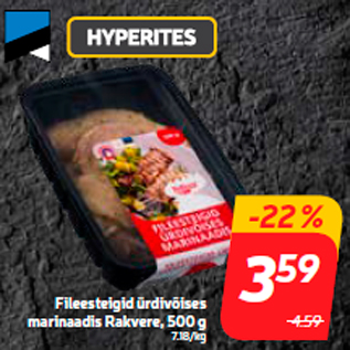 Скидка - Стейки в травяном масленом маринаде Rakvere, 500 г