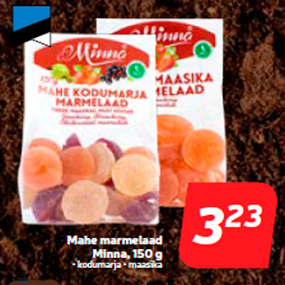 Allahindlus - Mahe marmelaad Minna, 150 g