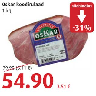 Allahindlus - Oskar koodirulaad