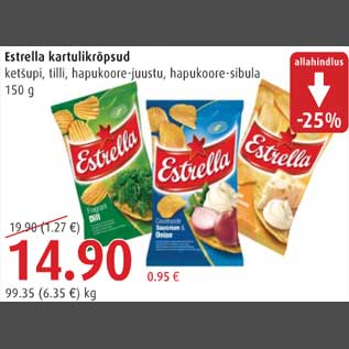Allahindlus - Estrella kartulikrõpsud
