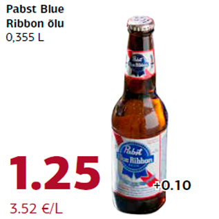 Allahindlus - Pabst Blue Ribbon õlu 0,355 L