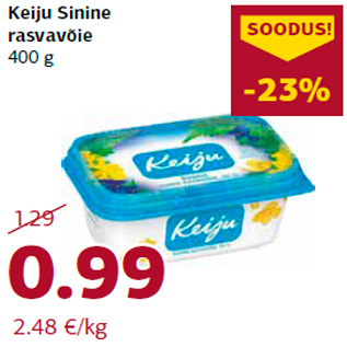 Allahindlus - Keiju Sinine rasvavõie 400 g