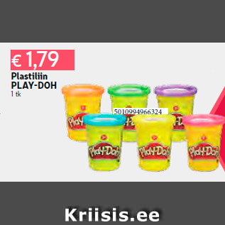 Скидка - Пластилин PLAY-DOH 1 шт.