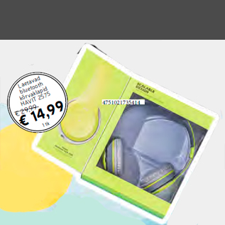 Allahindlus - Laetavad bluetooth kõrvaklapid HAV IT 2575 1 tk