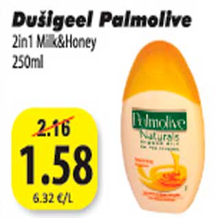 Allahindlus - Dušigeel Palmolive 2in1 Milk & Honey 250 ml