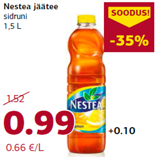 Allahindlus - Nestea jäätee