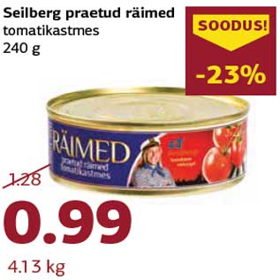 Allahindlus - Seilberg praetud räimed
