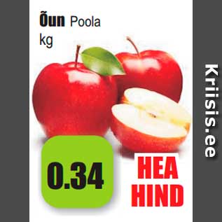 Allahindlus - Õun Poola kg
