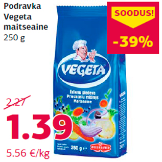 Allahindlus - Podravka Vegeta maitseaine 250 g