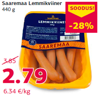 Allahindlus - Saaremaa Lemmikviiner 440 g