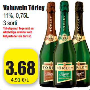 Скидка - Игристое вино Törley